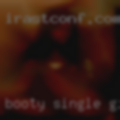 Booty single girls